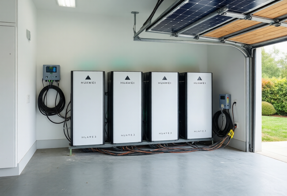 Tesla Powerwall 3 + Huawei hybrid inverter