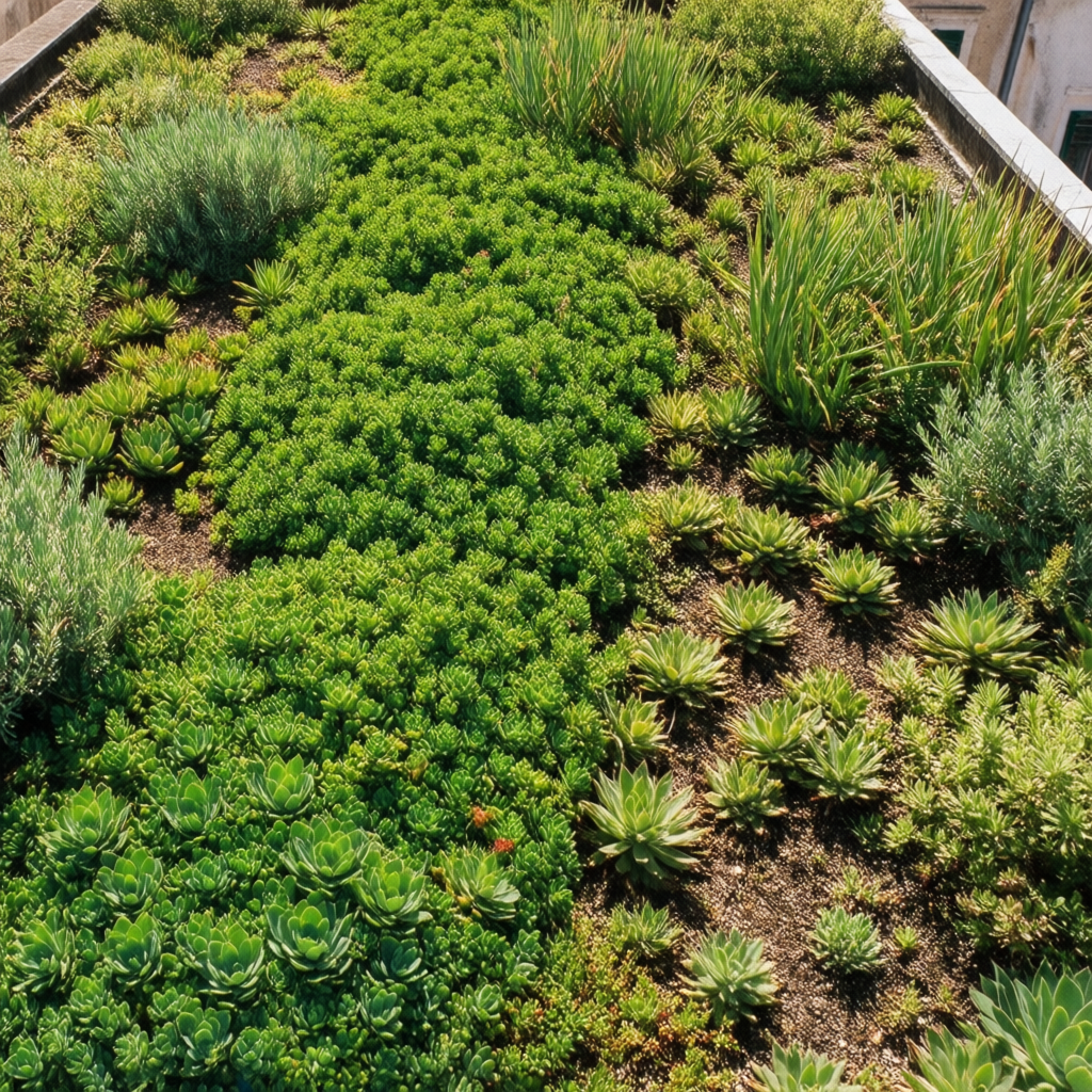 Extensive green roof