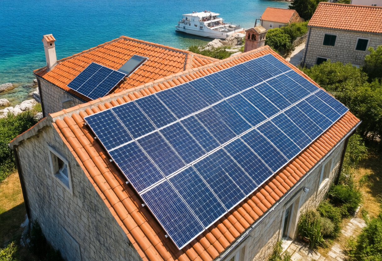 Rooftop PV plant — Sesvete, 18 kWp